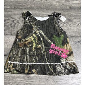 Girls Camouflage flower girl dress 12 months made in usa  gordon lee original